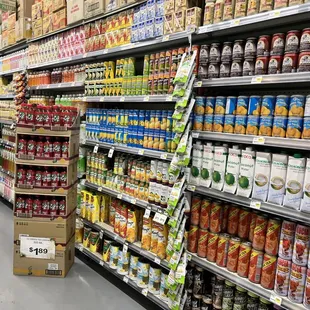 a grocery store aisle