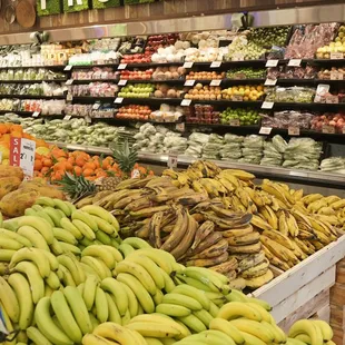 bananas and other produce