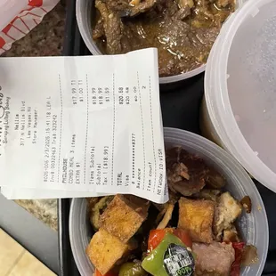 This is one of the many time I found a label on my food. This time I took a picture of it. I have been coming here for the last 4 years