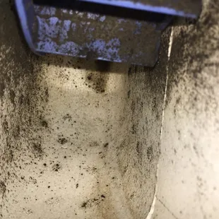 The fan of the AC unit.