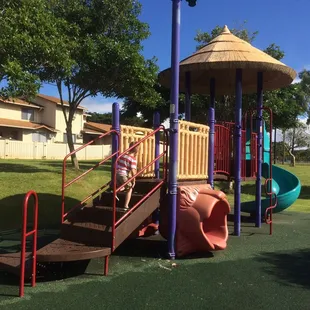 Tiger playground at Wheeler housing