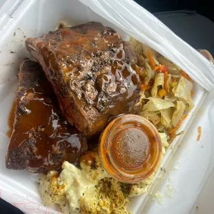 ribs, food, bbq ribs