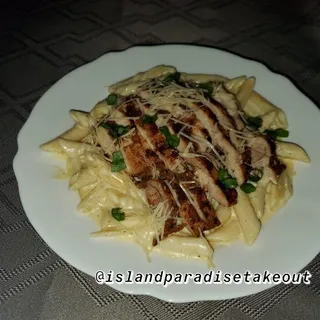 Jerk Chicken Alfredo