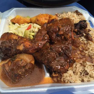 Large Jerk Chicken heaven $9.50