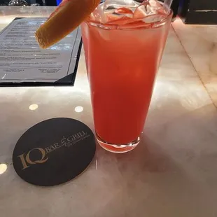 Happy hour drink specials