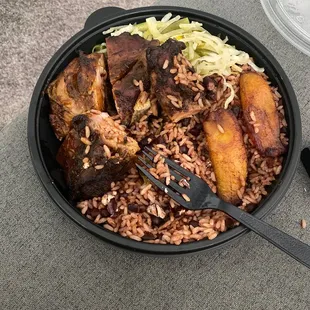 didn&apos;t have any jerk sauce.
