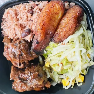 Brown Stew Chicken lunch special