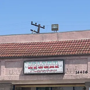 the front of the restaurant