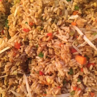 Trini Chinese Style Vegetable Fried Rice