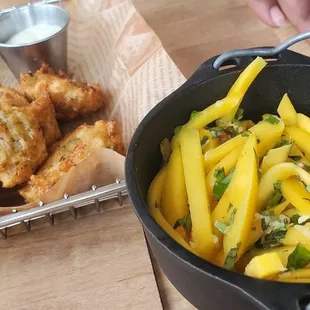 seafood, fish and chips, food, fish