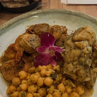 Curry Shrimp Roti