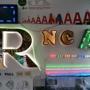Sample lettering