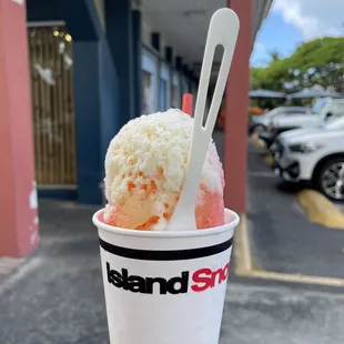 POG, Lilikoi, Watermelon + ice scream + snow cap