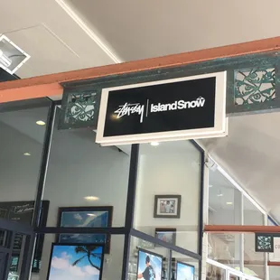 Yes, it's a clothing and shave ice store!