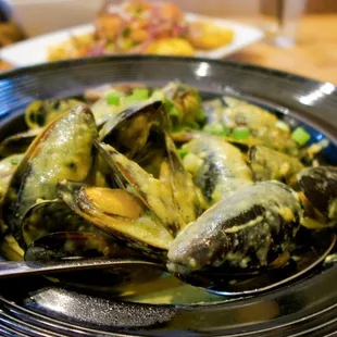 Island Curry Mussels