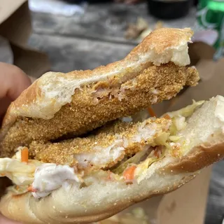 Catfish Po' Boy & Fries