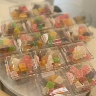 Fruit crystals! They said they take four days to make!