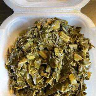 Greens with Turkey