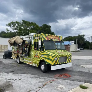 Island spice grill jax food truck located @ regency mall lot 9501 Arlington expressway Thursday thru Sunday 12:30-6:30pm