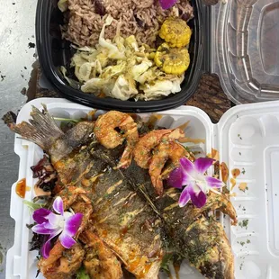 Island spice grill jax food truck located @ regency mall lot 9501 Arlington expressway Thursday thru Sunday 12:30-6:30pm