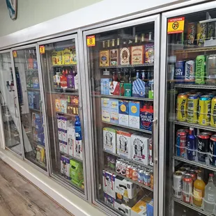 Variety of beers