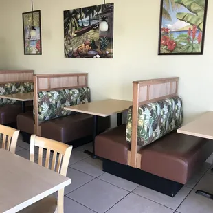 New dining area