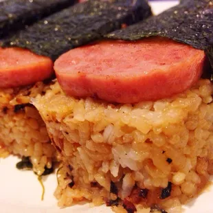 Garlic Spam Masubi