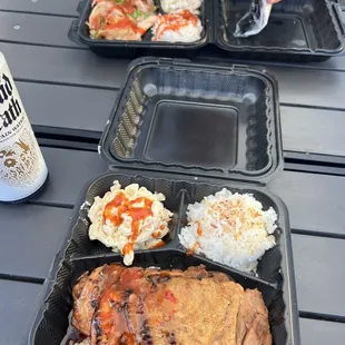 BBQ chicken teriyaki