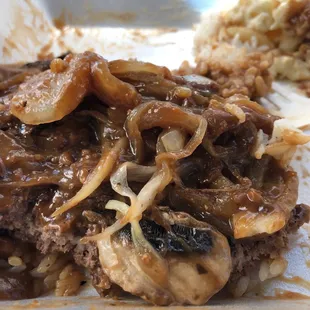 beef and onions