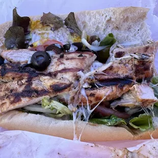 Grilled Chicken Sub