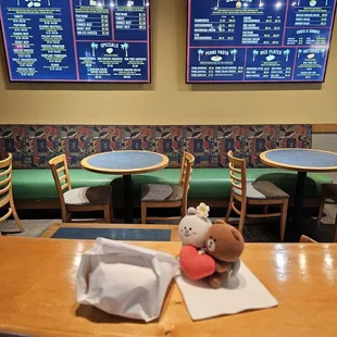 Our takeout order...