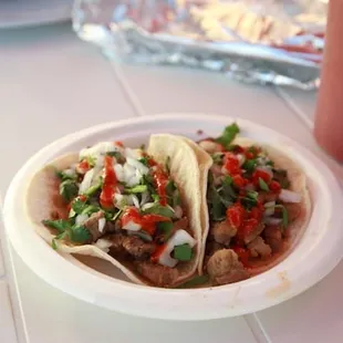 Steak tacos