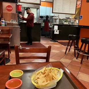tacos, interior