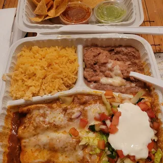Enchiladas Plate