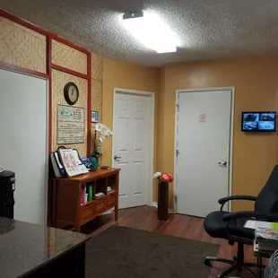 Three treatment rooms