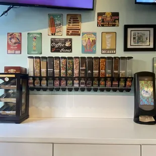 the counter