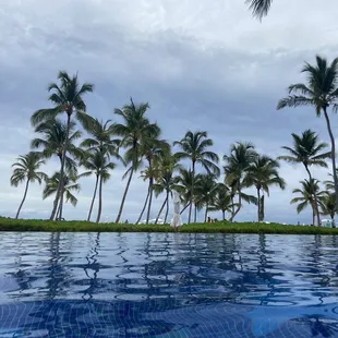 View from infinity pool