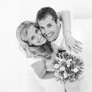 Island Travel destination wedding couple!