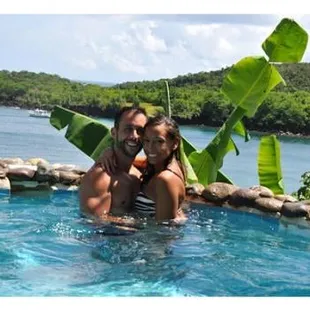 My clients on their honeymoon in St. Lucia- Calabash Cove!