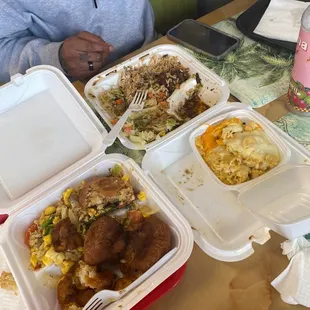 They serve you so much food like your grandmas house on Sunday!!