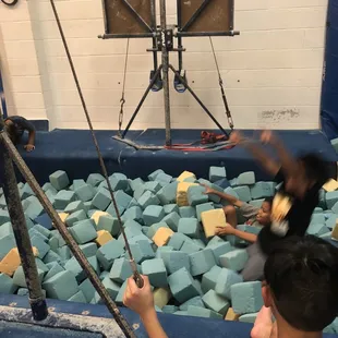 Foam pit