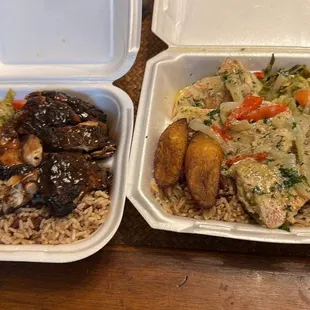 Jerk Chicken Red Snapper