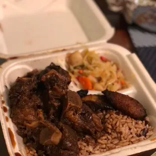 Small Ox tails plate