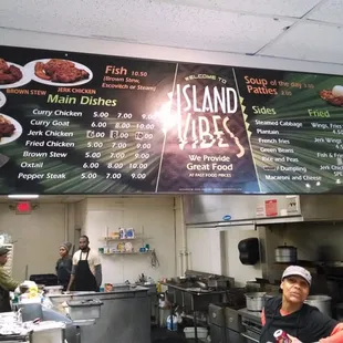 This is their most recent menu.  You get great food, lots of it and at a low price.