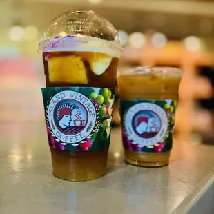 Haleiwa Iced Tea &amp; Iced Island Latte