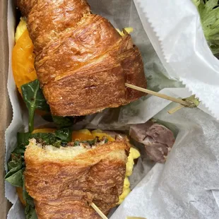 Bacon and Egg Croissant