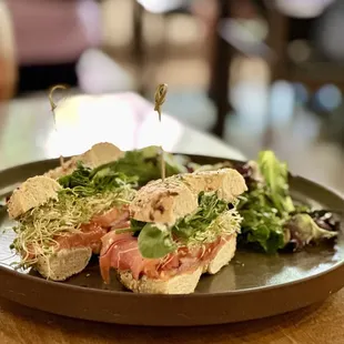 Lox of Bagel Sandwich