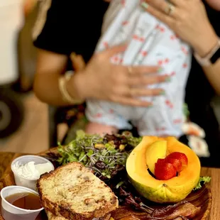 Gluten-Free Coconut Toast Plate