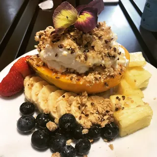 Papaya Yogurt Bowl