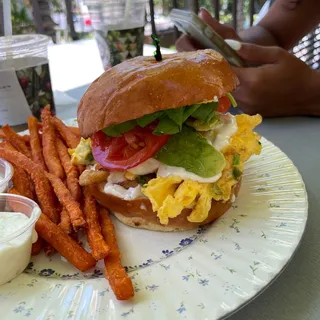 Egg Brioche (No Meat)